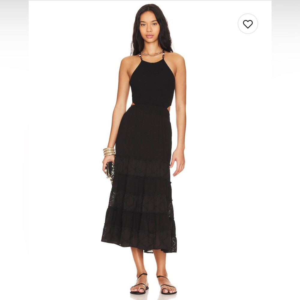 Heartloom Fauna Dress in Black- Small